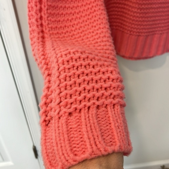 Banana Republic Cable Knit Sweater Merino Wool Size Large - Picture 5 of 8